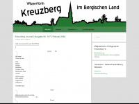 kreuzberg.nrw Webseite Vorschau