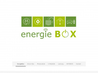 energie-box.at Webseite Vorschau