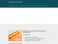 bd-mechatronik.com Webseite Vorschau