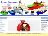 bauer-modelle.com Webseite Vorschau