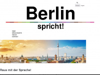 berlin-spricht.org Webseite Vorschau