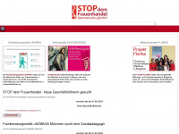 stop-dem-frauenhandel.de Webseite Vorschau