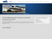 yachtservice-meyerhoff.de Webseite Vorschau