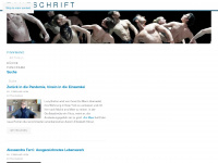 tanzschrift.at Webseite Vorschau