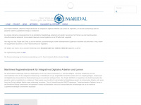 maridal.de Webseite Vorschau