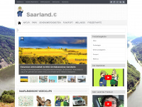 saarland.cc Webseite Vorschau