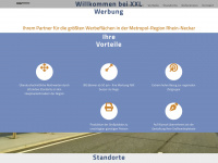 xxl-werbung-lu.de Webseite Vorschau