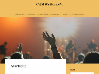 cvjmwartburg.wordpress.com Webseite Vorschau