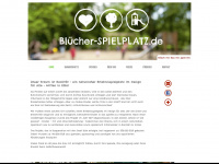 bluecherspielplatz.de Webseite Vorschau