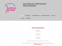 textildruckerei-reichenbach.de Webseite Vorschau