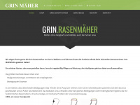 grin-mäher.ch Webseite Vorschau