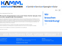 kamm-gt.ch Webseite Vorschau