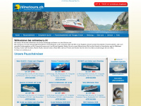 onlinetours.ch Webseite Vorschau