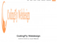 codingfly.de Webseite Vorschau