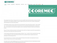 coremec.it Webseite Vorschau