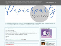 papierparty.blogspot.com Webseite Vorschau