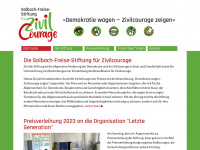 solbach-freise-stiftung.de Webseite Vorschau