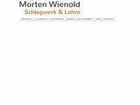 morten-wienold.de Webseite Vorschau