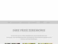 freie-zeremonie.info Webseite Vorschau