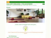 yoga-samiti.de Webseite Vorschau