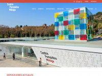 centrepompidou-malaga.eu Webseite Vorschau