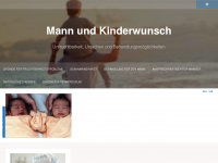 kinderwunsch-mann.de Webseite Vorschau