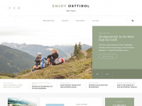 enjoy-osttirol.at Webseite Vorschau