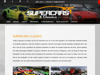 supercars-classics.nl Webseite Vorschau