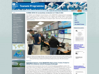 ioc-tsunami.org Webseite Vorschau