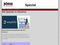 boerse-online-spezial.de Webseite Vorschau