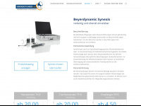 beyerdynamic-synexis.de Webseite Vorschau
