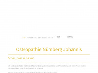 osteopathiepraxis-feder.de Webseite Vorschau