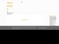 hannahlyse.blogspot.com Webseite Vorschau