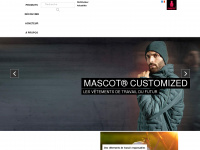 mascot.fr Webseite Vorschau