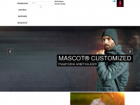 mascot.se Webseite Vorschau