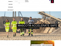 mascotworkwear.com.au Webseite Vorschau