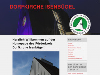 dorfkirche-isenbuegel.de Webseite Vorschau
