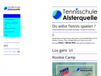tennisschule-alsterquelle.de Webseite Vorschau