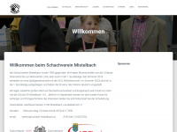 schach-mistelbach.at Webseite Vorschau