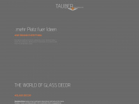tauber.cc Webseite Vorschau
