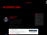 blitzschutz-tirol.at Webseite Vorschau