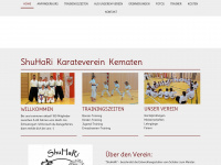 karateverein-kematen.at Webseite Vorschau