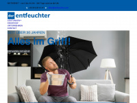 entfeuchter.com Webseite Vorschau