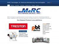 marctechnologies.biz Webseite Vorschau