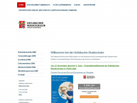 entlebucher-musikschulen.ch Webseite Vorschau