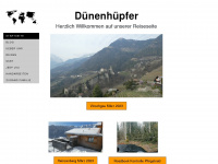 duenenhuepfer.ch Webseite Vorschau