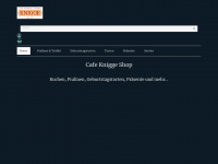 cafe-knigge-shop.de Webseite Vorschau