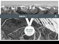 beck-it.ch Webseite Vorschau
