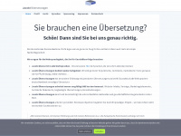 jacobi-uebersetzungen.de Webseite Vorschau