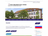 waldorfschule-hanau.de Webseite Vorschau